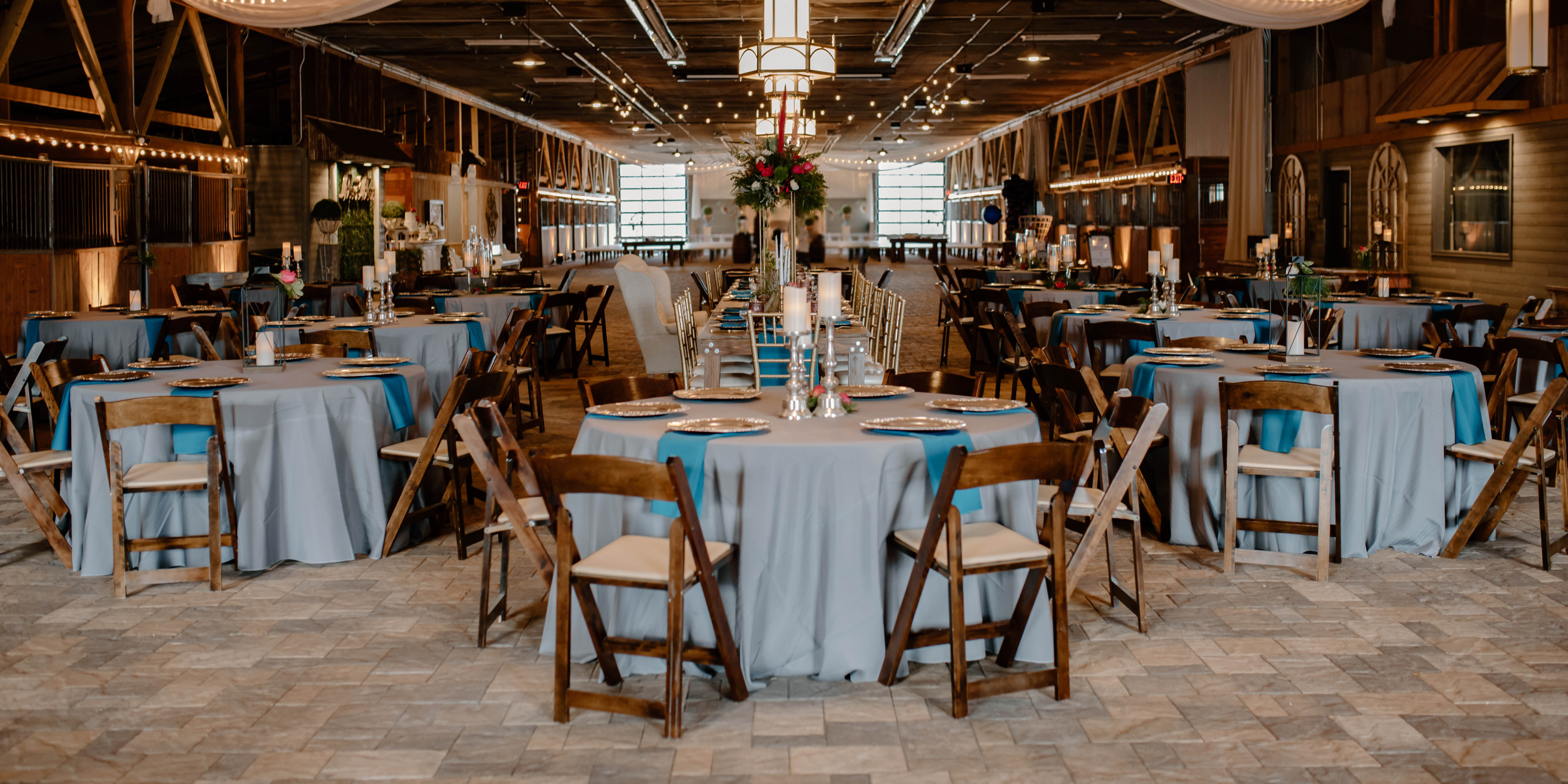 Wedding Reception at a Banquet Hall